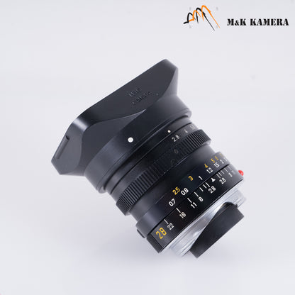 LEITZ Leica Elmarit-M 28mm/F2.8 Ver.III Lens Yr.1983 Canada 11804 #10669