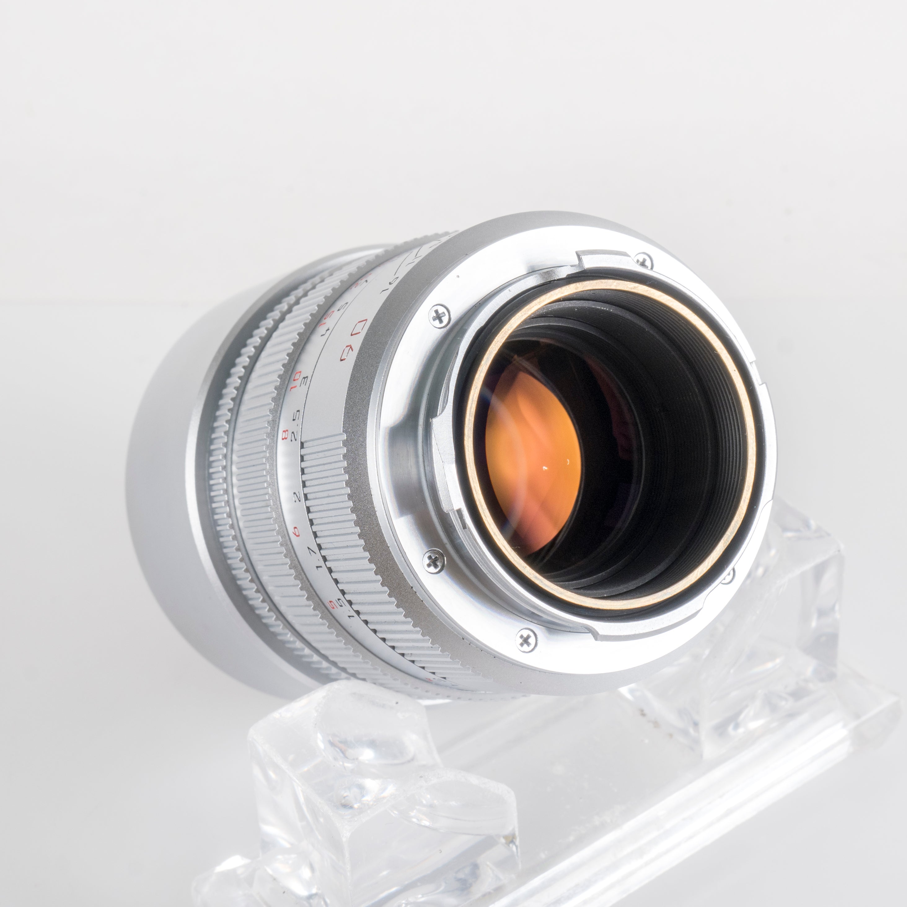 Leica Summicron-M 90mm/F2.0 E55 Ver.II Pre-Asph Silver Lens Yr