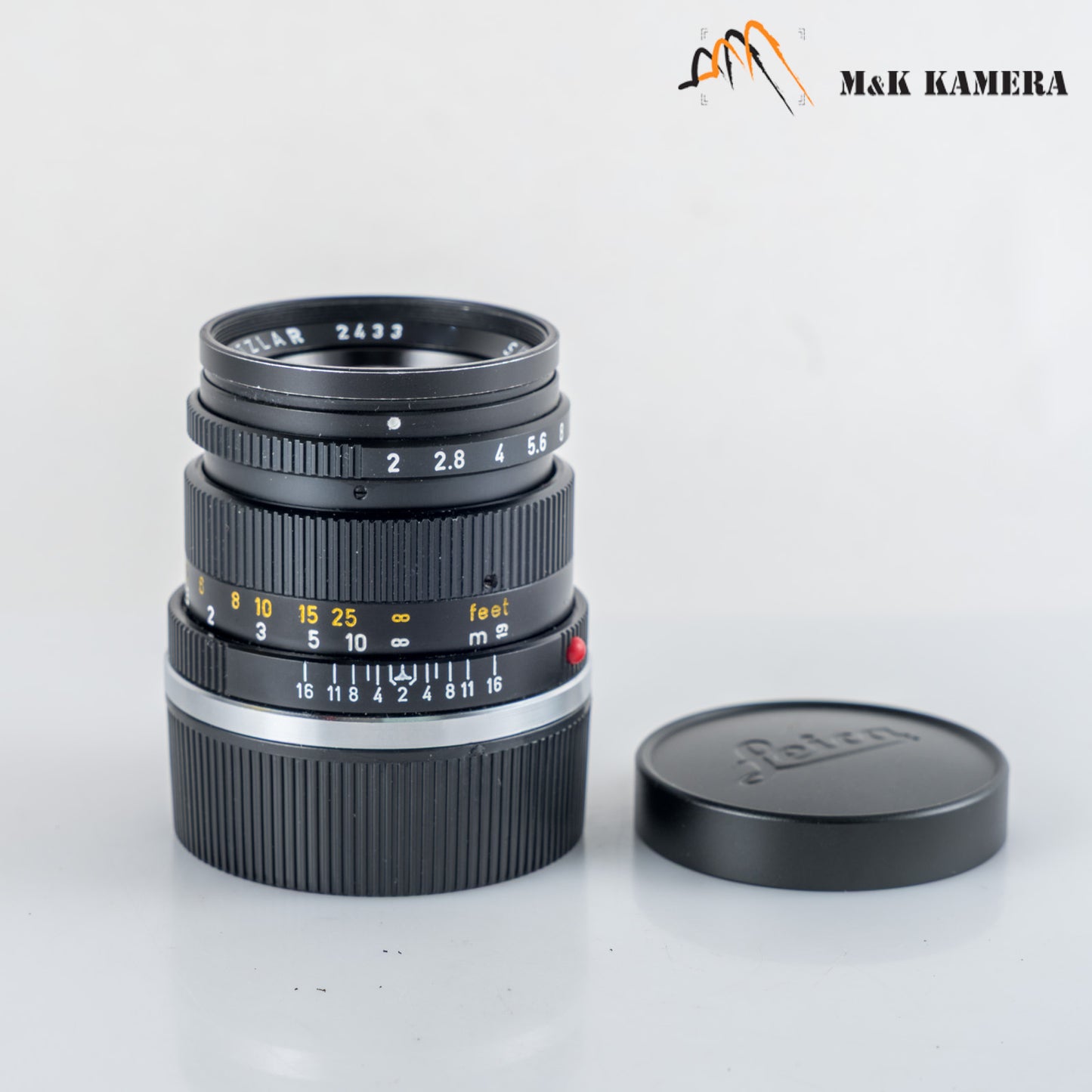 Leica Summicron M 50mm/F2.0 Ver.III V3/ High Leg Lens Yr.1970 Germany #23897
