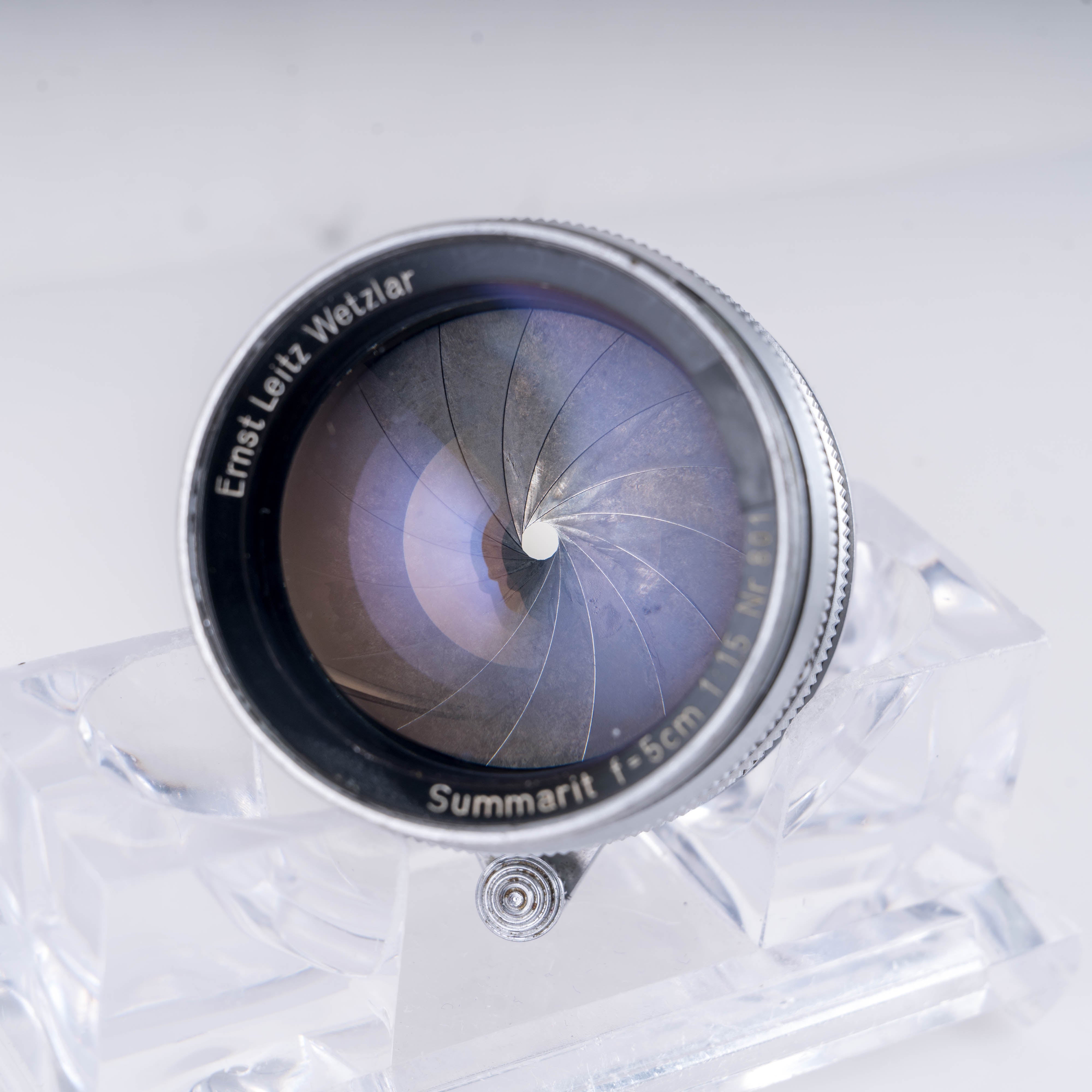 LEITZ Leica Summarit L39 50mm/F1.5 Lens Yr.1950 LTM Germany #10930