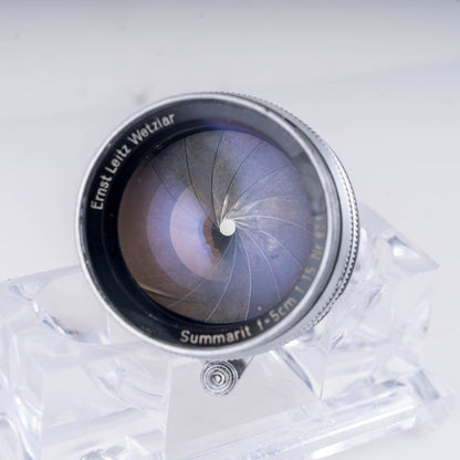 LEITZ Leica Summarit L39 50mm/F1.5 Lens Yr.1950 LTM Germany #10930