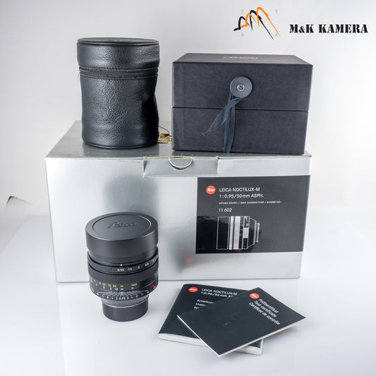 Leica Noctilux-M 50mm/F0.95 ASPH 11602 Black boxed 11602 #88970