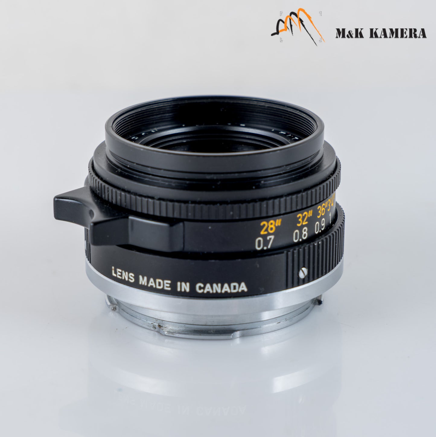 LEITZ Leica Summicron-M 35mm/F2.0 E39 6E/ Elements Lens Yr.1974 Canada #88740