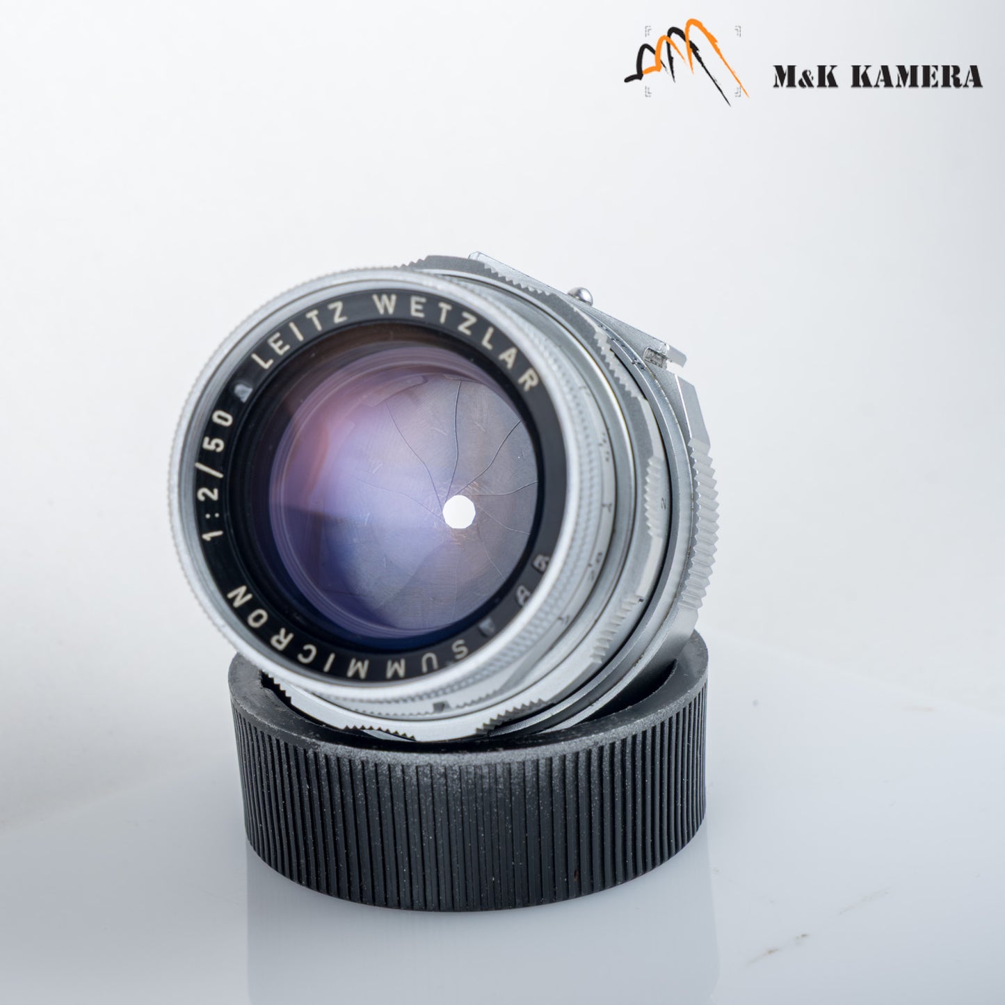 LEITZ Leica Summicron M 50mm/F2.0 Ver.II V2/ Dual Range DR Lens Yr.1961 #23982