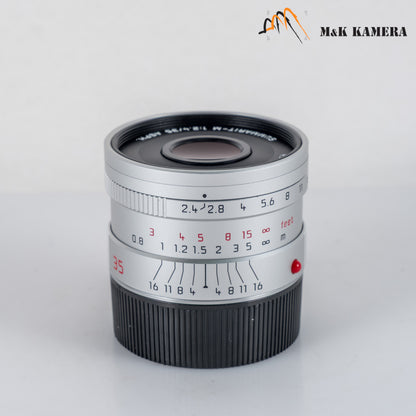 Leica Summarit-M 35mm/F2.4 ASPH Silver Lens Germany 11679 #88976