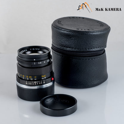 Leica Summicron M 50mm/F2.0 Ver.III V3/ High Leg boxed #88916