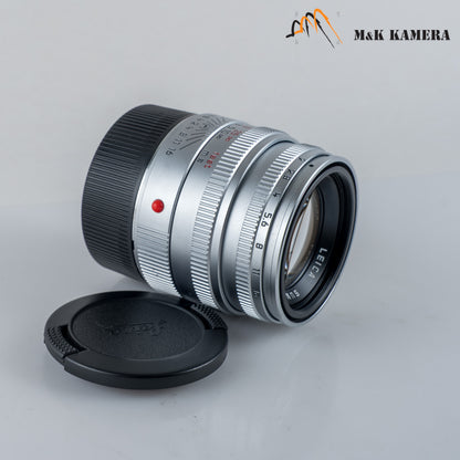 Leica Summicron-M 50mm/F2.0 V Silver Boxed 11816 #12075