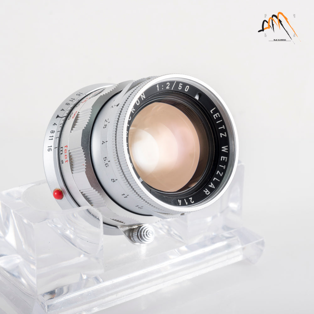 LEITZ Leica Summicron M 50mm/F2.0 Rigid V2 Ver.II Lens Yr.1965 Germany #88362
