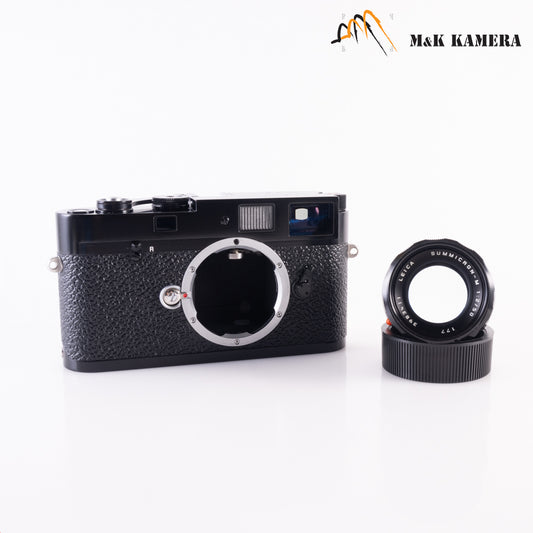 Leica MP Classic Black Paint Film Rangefinder Camera 10317 10317 #22551