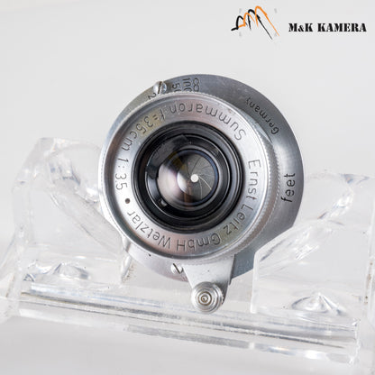 LEITZ Leica Summaron L39 35mm/F3.5 Lens Yr.1954 LTM Germany #88724