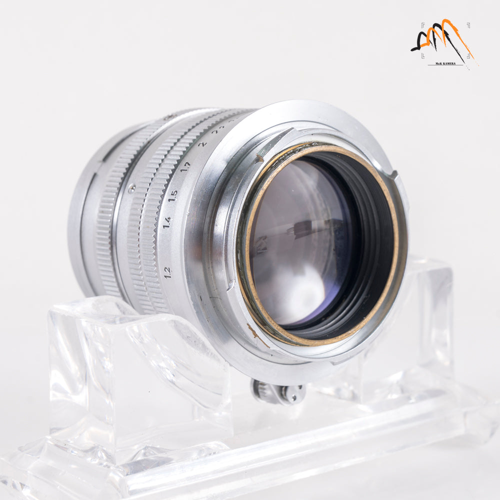 LEITZ Leica Summarit M 50mm/F1.5 Silver Lens Yr.1955 Germany #11297