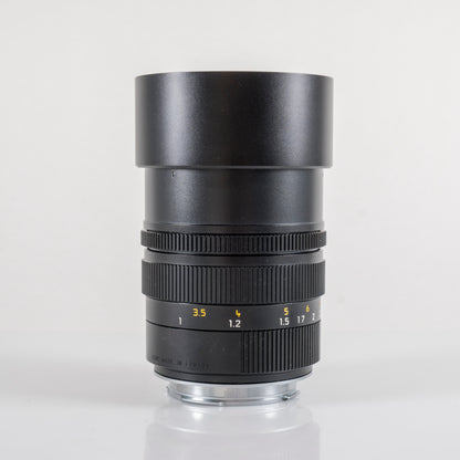 Leica Summicron-M 90mm/F2.0 E55 Pre-Asph/ Ver.II Black Lens Yr.1991 Canada 11136 #23817