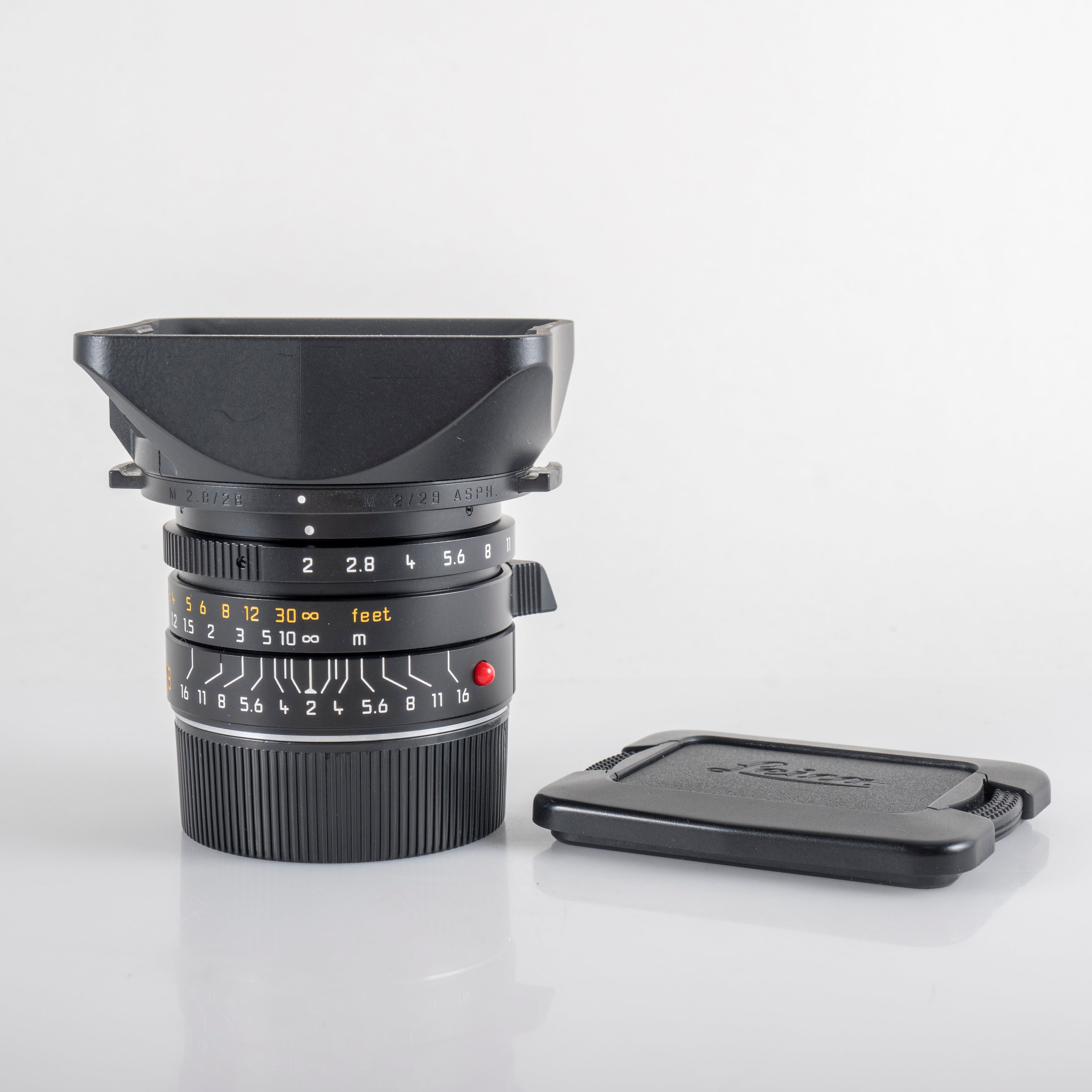 Leica Summicron-M 28mm/F2.0 ASPH Black 6 bit 11604 #23856 – M&K Kamera