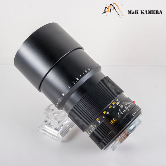 LEITZ Leica Elmarit-R 180mm/F2.8 E67 Ver.II V2 Lens Yr.1978 Germany #11982