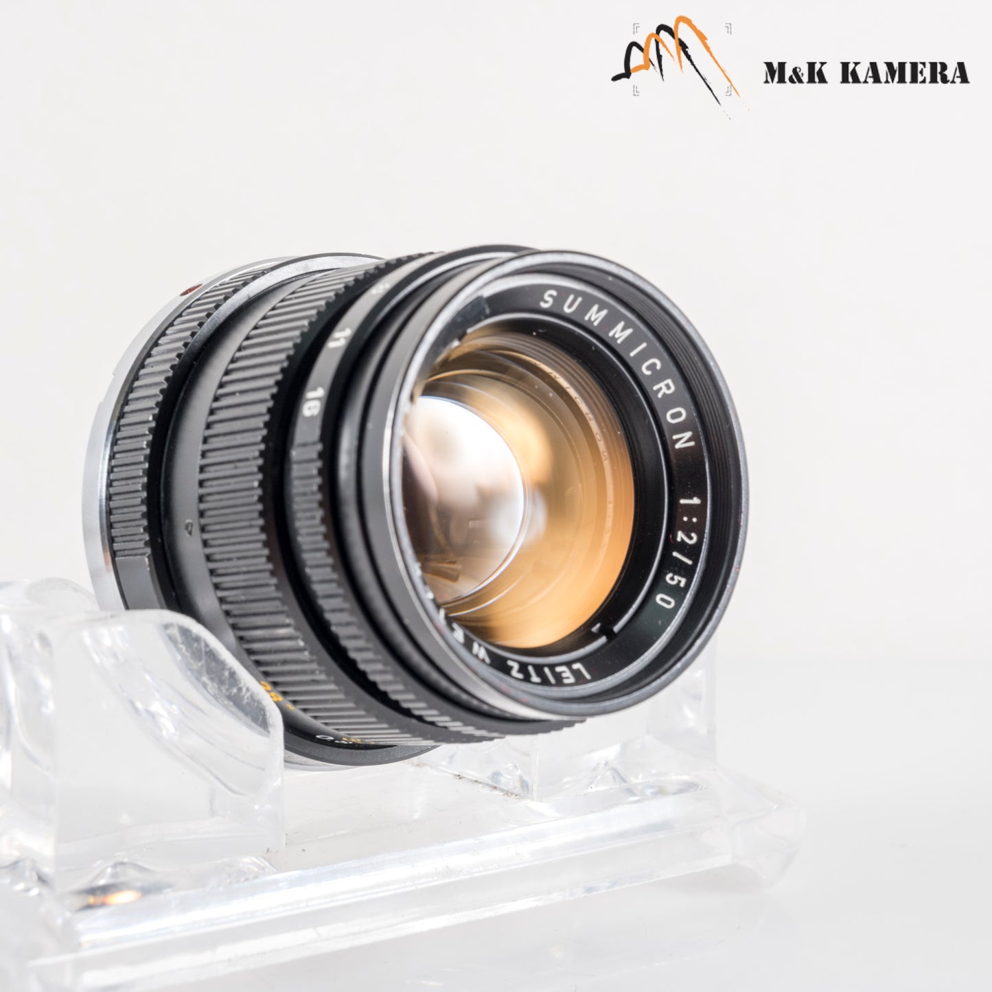 Leica Summicron M 50mm/F2.0 Ver.III V3/ High Leg Lens Yr.1968 Germany #12045