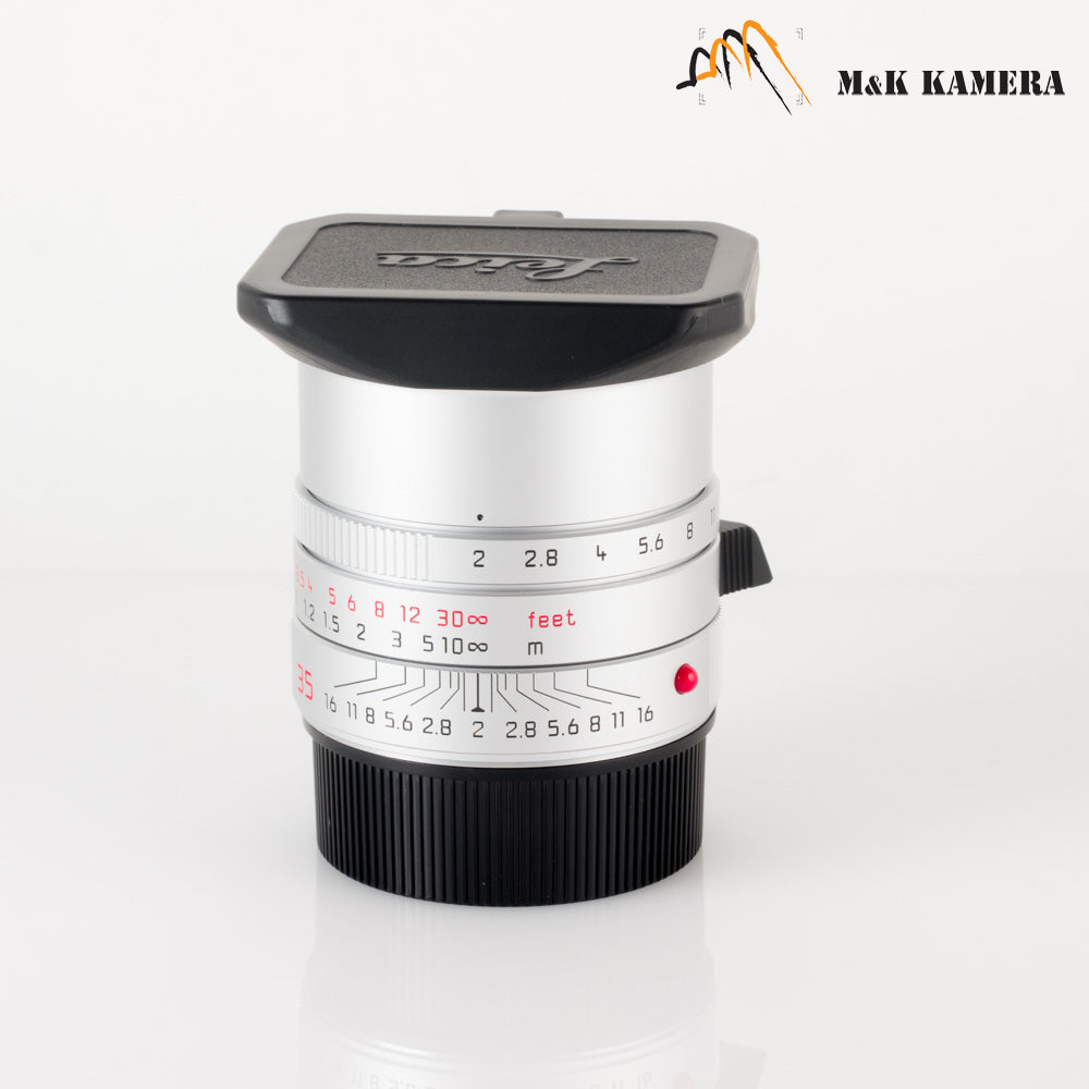 Brand New Leica Summicron-M 35mm/F2.0 ASPH V2 Silver Lens Germany 11674 #11674
