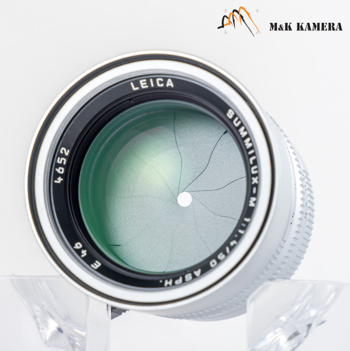 Leica Summilux-M 50mm/F1.4 E46 ASPH Silver Lens Germany 11892 #24022