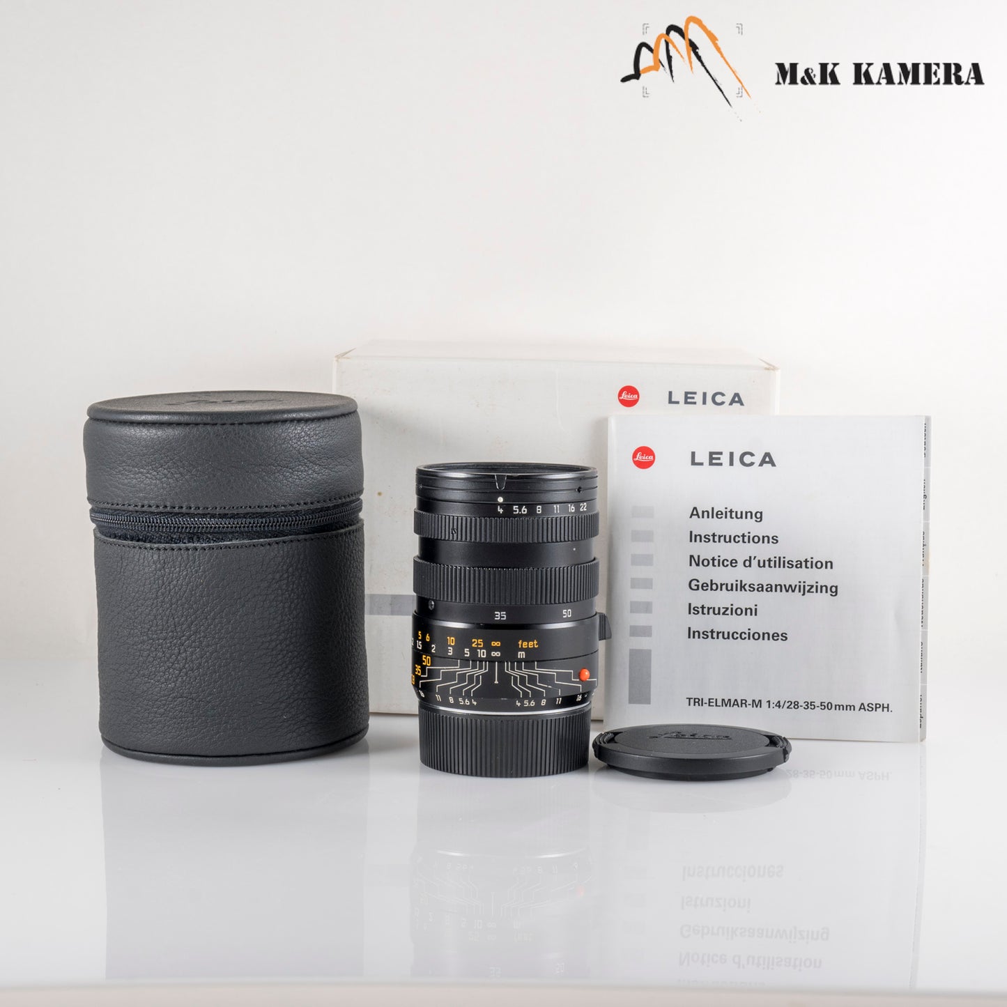 Leica Tri-Elmar-M 28-35-50mm/F4.0 E49 ASPH boxed 11625 #12036