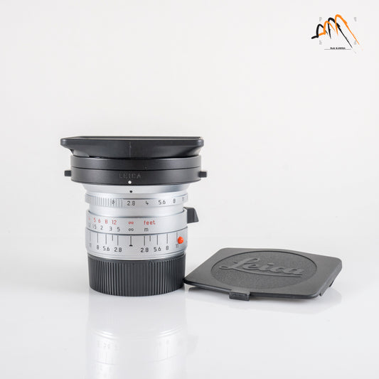 Leica Elmarit-M 21mm/F2.8 ASPH Silver Lens Yr.1998 Germany 11897 #11865