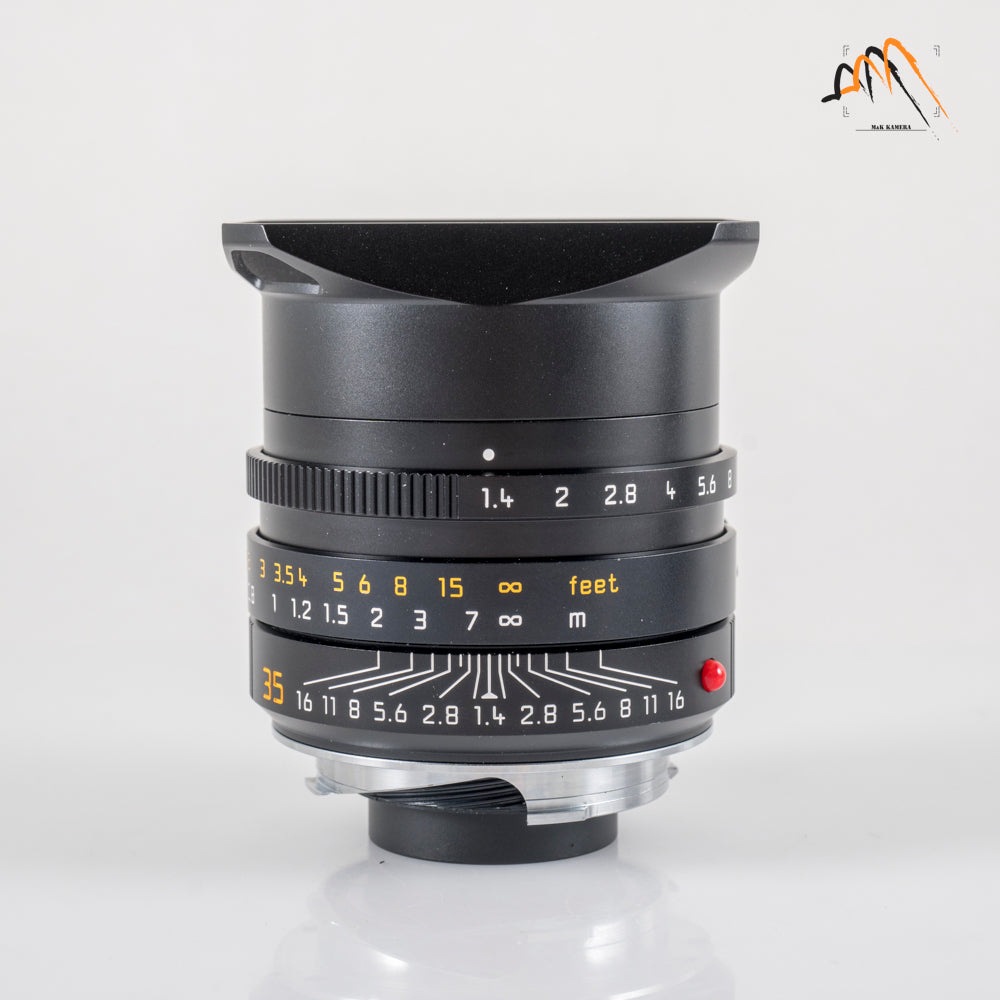 Leica Summilux-M 35mm/F1.4 ASPH/ FLE Black 11663 boxed 11663