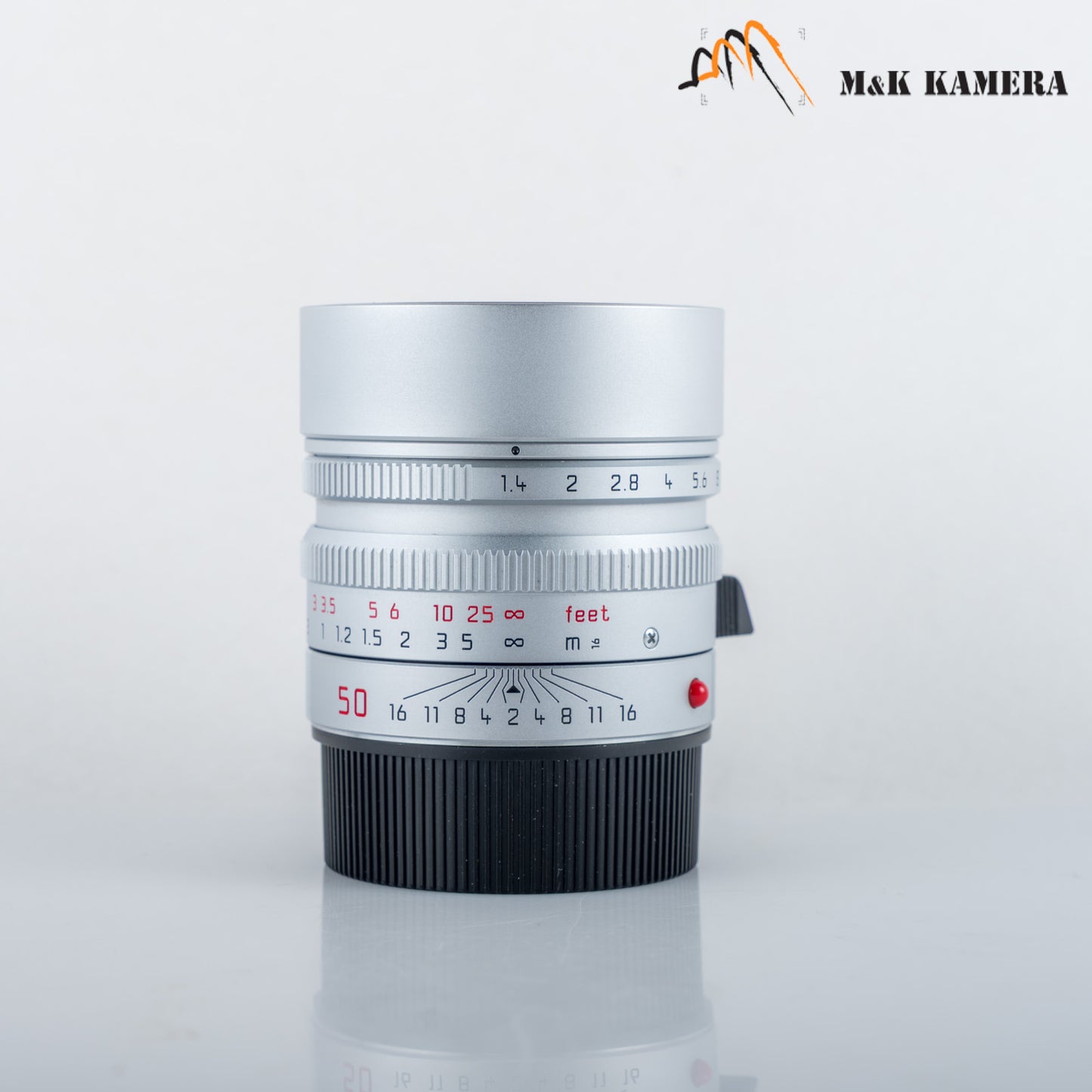 Leica Summilux-M 50mm/F1.4 E46 ASPH Silver Lens Germany 11892 #23971