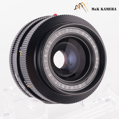 LEITZ Leica Elmarit-R 35mm/F2.8 Ver.I V1 Lens Yr.1970 Germany #69534