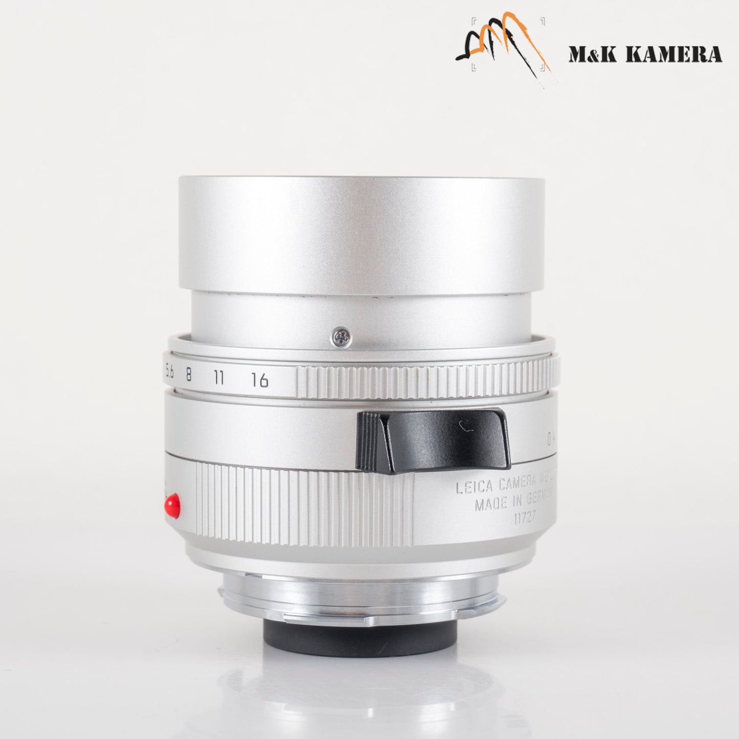 Leica Summilux-M 35mm/F1.4 E46 ASPH/ FLE II Silver Lens Germany 11727 #23906