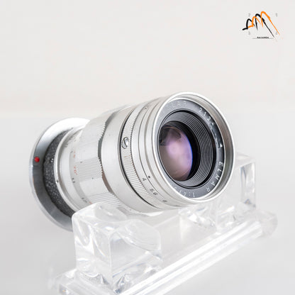 LEITZ Leica Elmar M 90mm/F4.0 E39 Ver.II V2/ 3 Elements Silver Lens Yr.1965 Germany 11830 #11546
