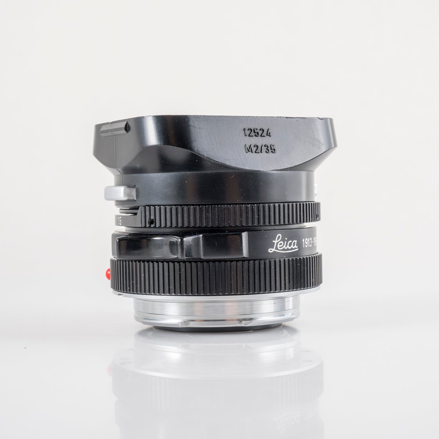 LEITZ Leica Summicron-M 35mm/F2.0 Ver.4 7 Elements Black 1913-1983 Lens Yr.1982 Canada #23844