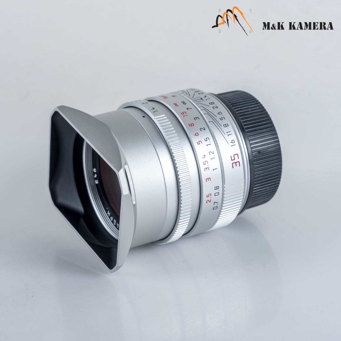 Leica Summilux-M 35mm/F1.4 ASPH/ FLE Silver Lens Germany 11675 #12109