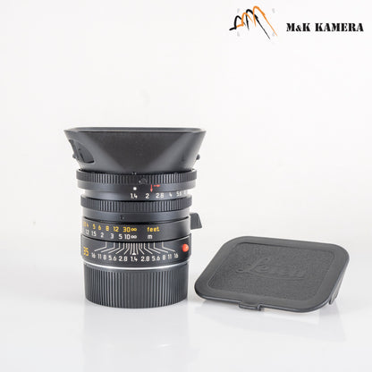 Leica Summilux-M 35mm/F1.4 ASPH 11874 Black Lens Yr.1993 Germany 11874 #88917