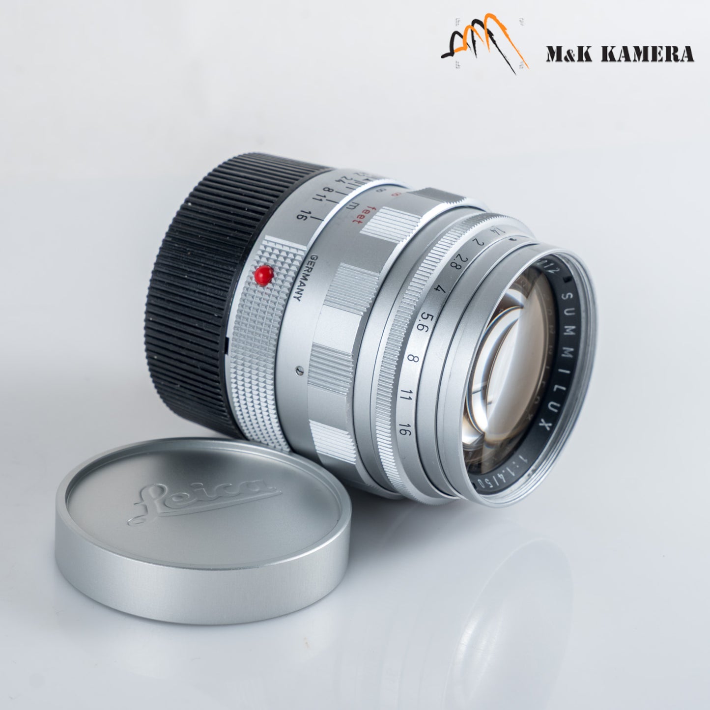 Leica Summilux M 50mm/F1.4 Ver.II Silver Transition Version Rare #23896