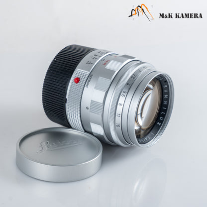 Leica Summilux M 50mm/F1.4 Ver.II Silver Transition Version Rare #23896