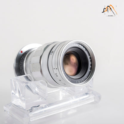 LEITZ Leica Elmar M 90mm/F4.0 E39 Ver.II V2/ 3 Elements Silver Lens Yr.1965 Germany 11830 #23668