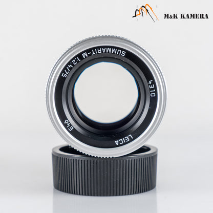 Leica Summarit-M 75mm/F2.4 Silver Lens Germany 11683 #12161