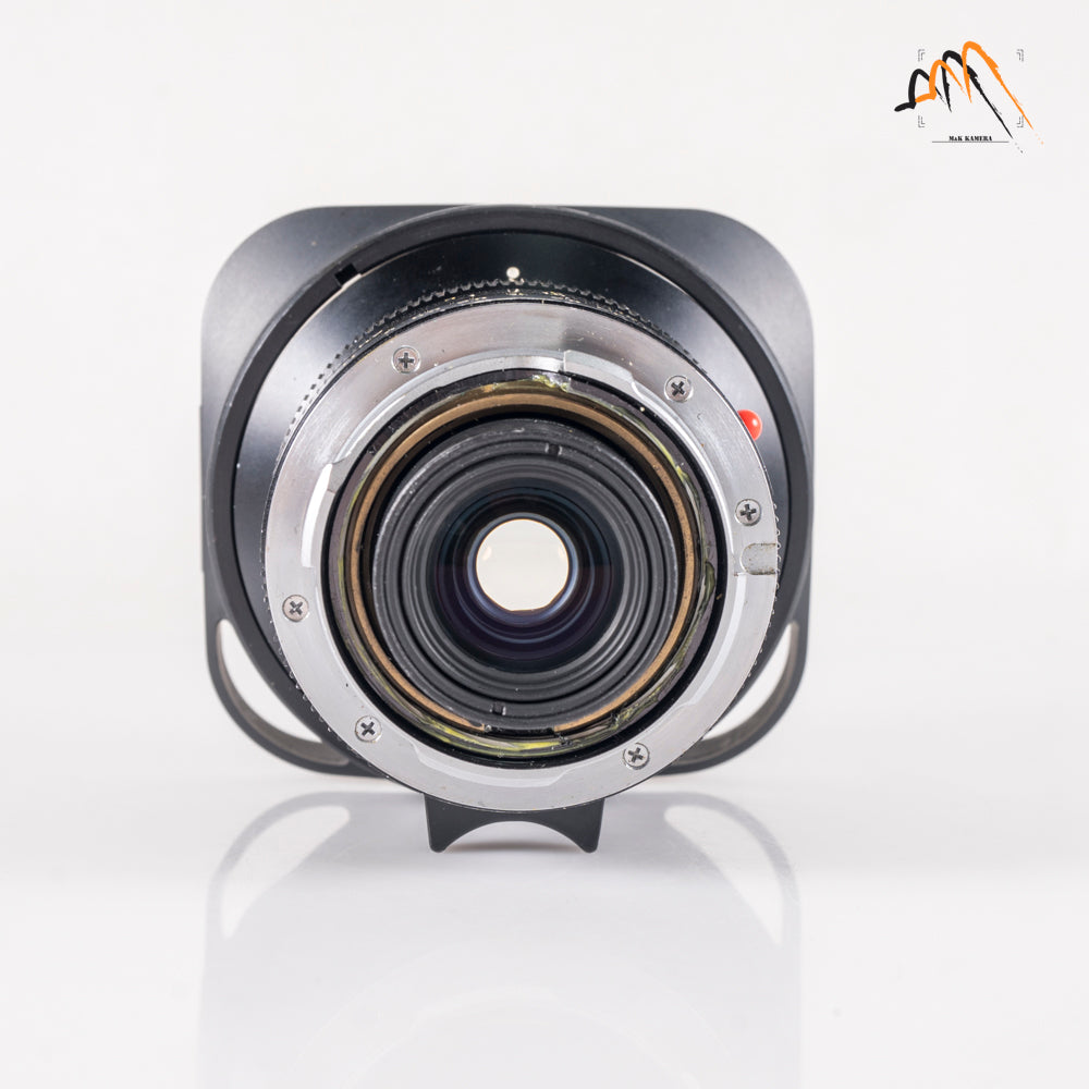 LEITZ Leica Elmarit M 21mm/F2.8 E60 Pre-A Black Lens Yr.1983 Canada #11370