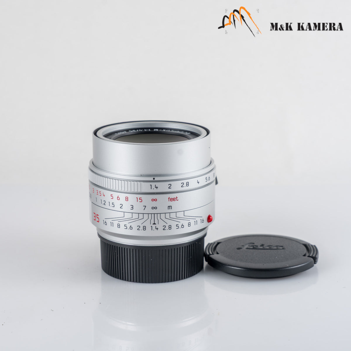 Leica Summilux-M 35mm/F1.4 E46 ASPH/ FLE II Silver Lens Germany 11727 #24010
