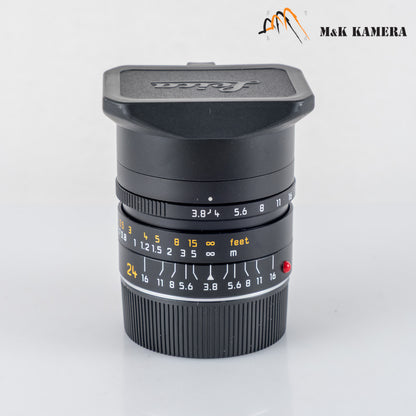 Leica Elmar-M 24mm/F3.8 ASPH Lens Yr.2009 Germany 11648 #12117