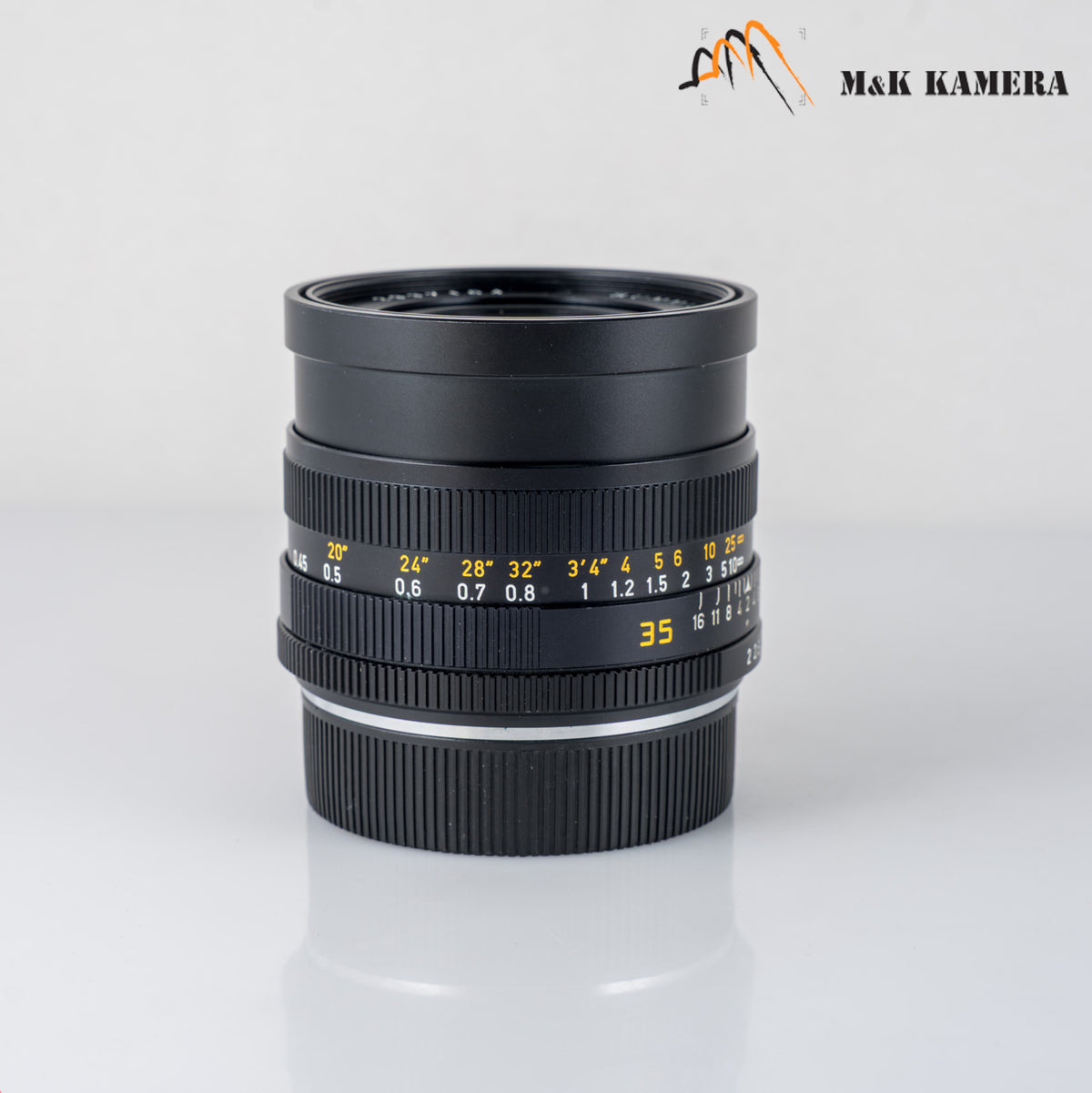 Leica Summicron-R 35mm/F2.0 E55 Ver.II V.2 Black boxed #12134