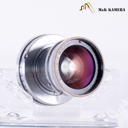 LEITZ Leica Summar L39 50mm/F2.0 Silver Lens Yr.1936 LTM Germany #87265