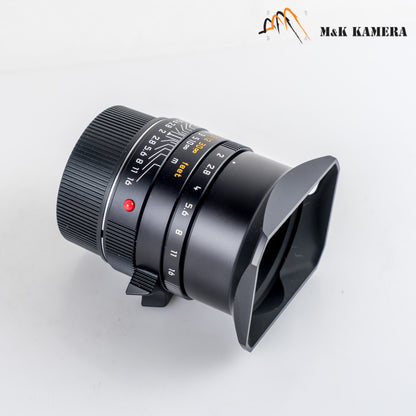 Leica Summicron-M 35mm/F2.0 E39 ASPH Ver.II 11673 Black Lens Germany 11673 #88782