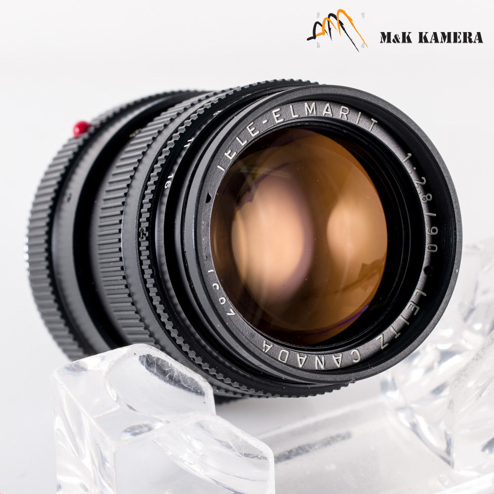 LEITZ Leica Tele-Elmarit-M 90mm/F2.8 E39 Ver.II V2/ Slim Lens Yr.1977 Canada 11800 #68331