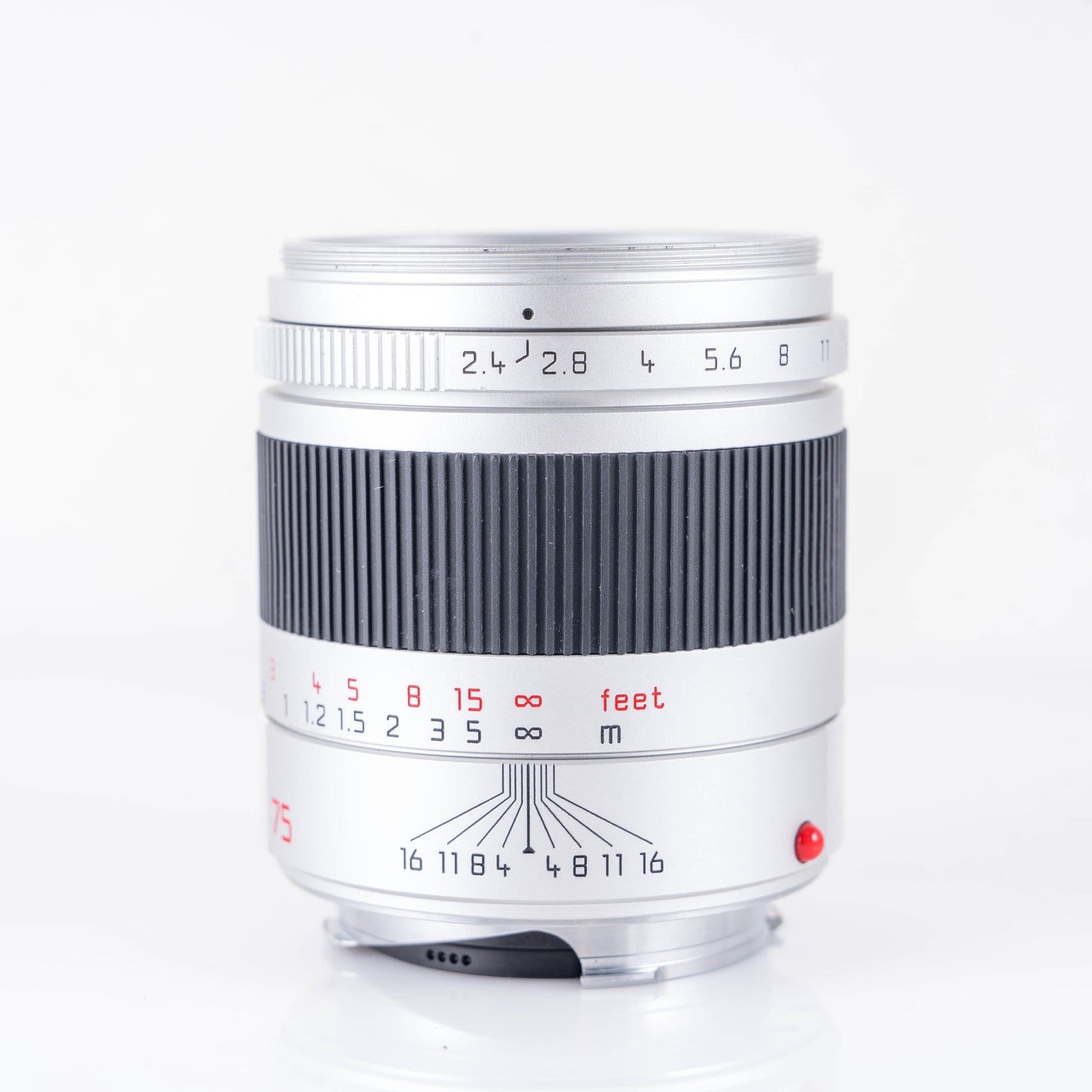 Leica Summarit-M 75mm/F2.4 Silver Lens Germany 11683 #11071