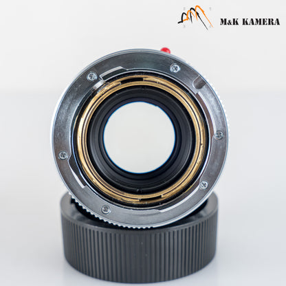 Leica Summicron-M 50mm/F2.0 V Silver Lens Yr.1999 Germany 11816 #23932