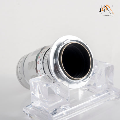 LEITZ Leica Elmar M 90mm/F4.0 E39 Ver.II V2/ 3 Elements Silver Lens Yr.1965 Germany 11830 #23668