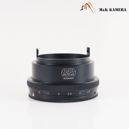 Leica VTOOX w/ aparture control Hood for Elmar 5cm 50mm f/2.8 #10585