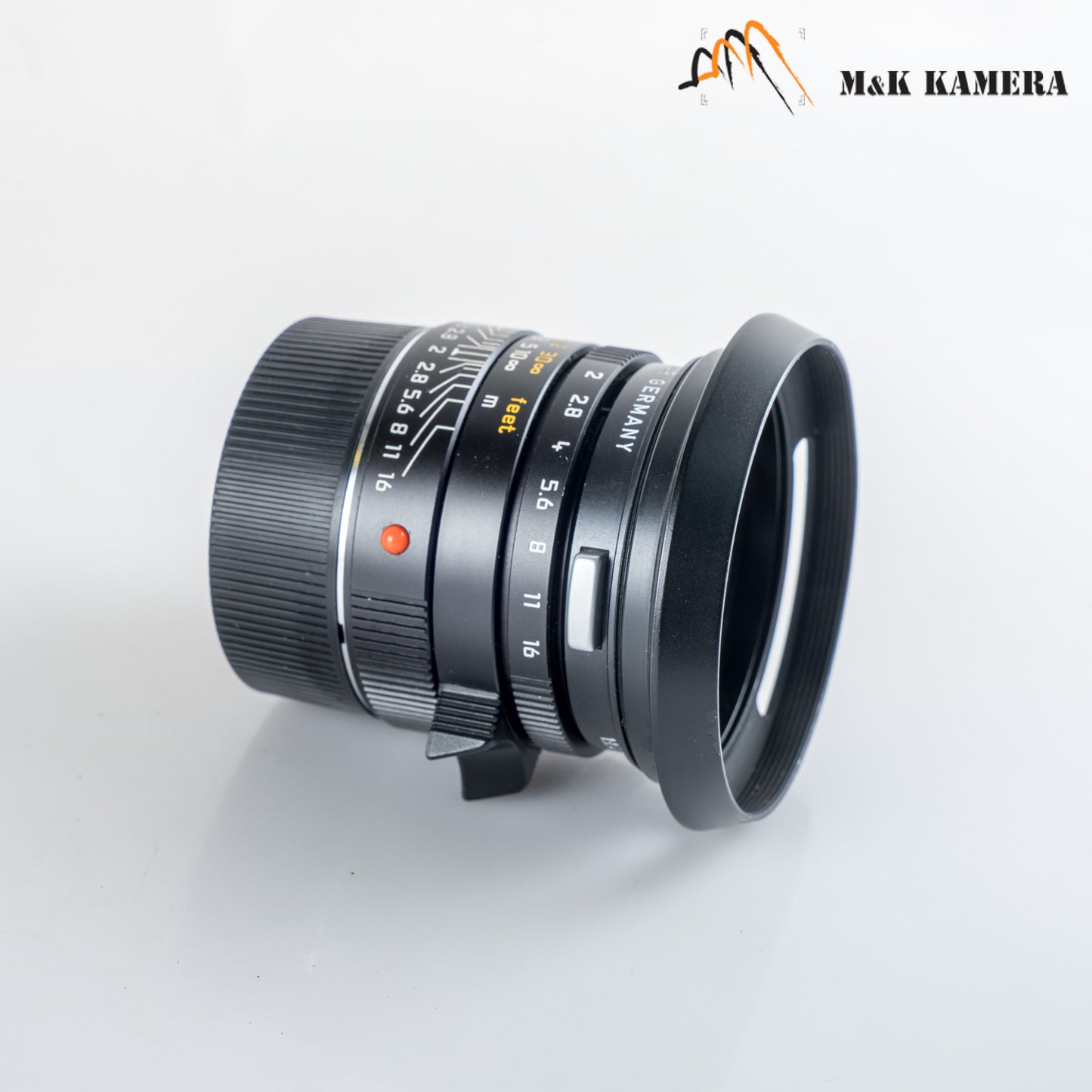 Leica Summicron-M 35mm/F2.0 ASPH/ 11879 Black + hood 12504 11879 #88924