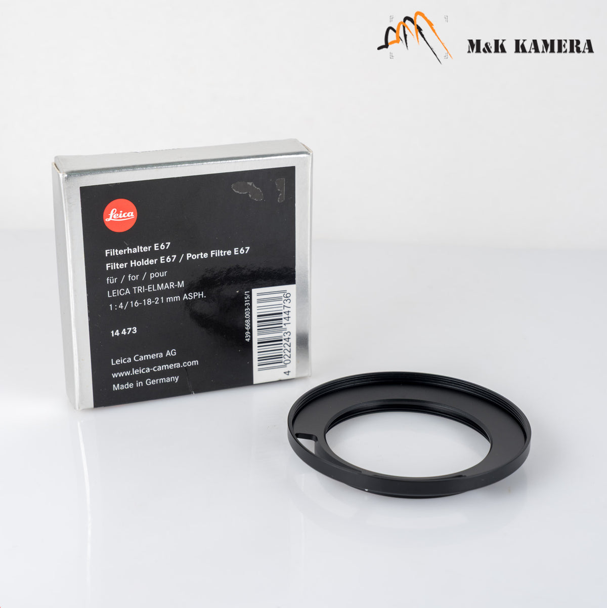 Leica Filter Holder 14473 E67 for 16-18-21/4.0 Asph #12129