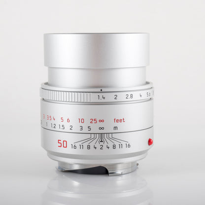 Brand New Leica Summilux-M 50mm/F1.4 ASPH. 2023 Silver Lens Germany 11729 #11729