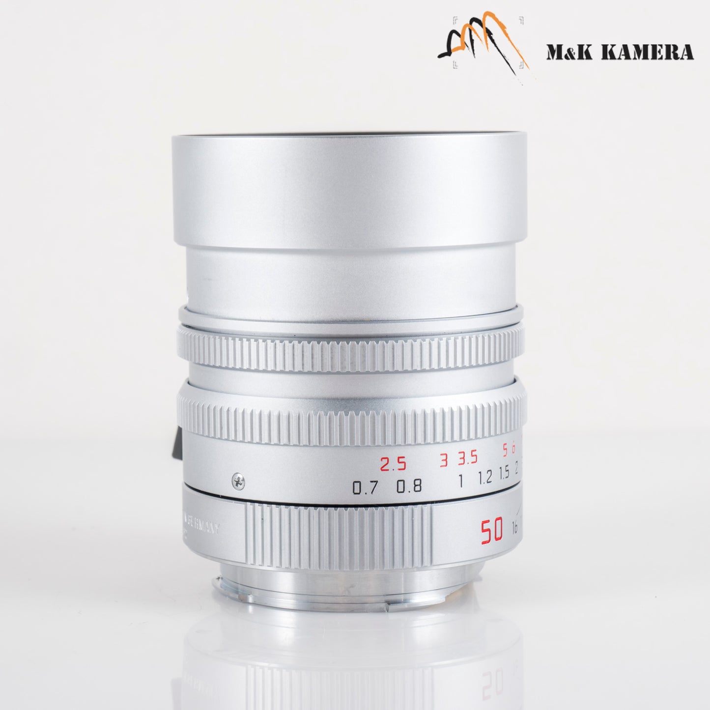 Leica Summilux-M 50mm/F1.4 E46 ASPH Silver Lens Germany 11892 #23887
